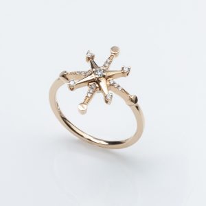 極光蛻變．戒指《星鑽系列》Aurora metamorphosis Ring
