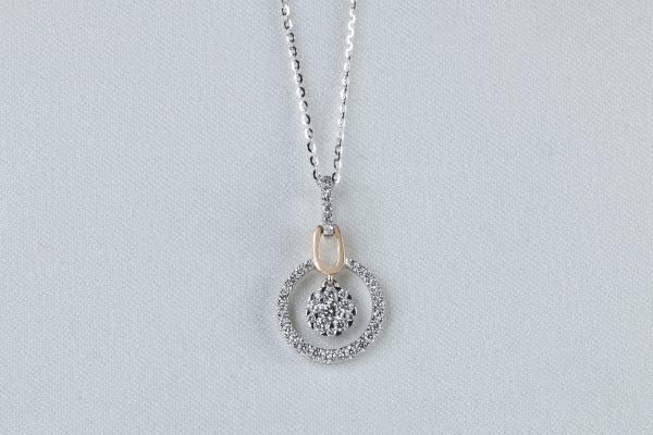 永恆光暈．墜子《永恆璀璨系列》 Eternal halo Pendant：圖片 2